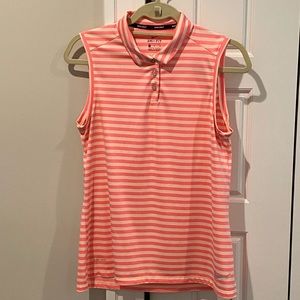 Nike Dri Fit Women’s Sleeveless Collar Golf Shirt